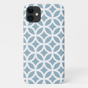 Case-Mate Pour iPhone Motif géométrique bleu iPhone, Plus et Pro coque 