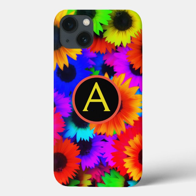 Case-Mate Tough Xtreme iPhone X FLOWERS & INITIAL Case (Back)