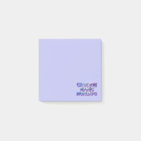 Case of the Manic Mondays Post It Notes / Purple