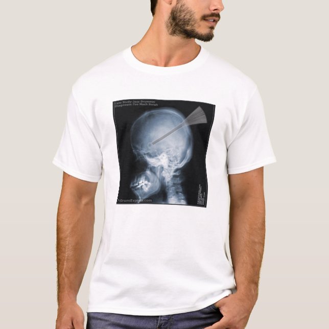 Case Study: Jazz Drummer T-Shirt (Front)