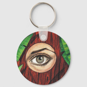 Casey in Hiding Keychain