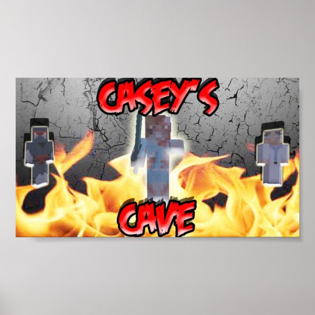 Casey's Cave Poster (Front)