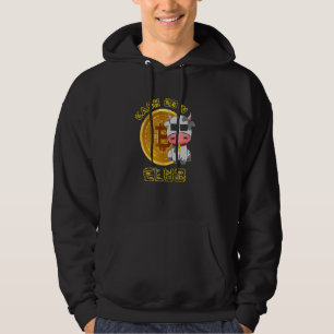 Cash Cow Club Bitcoin Crypto Hodl Mining Hoodie