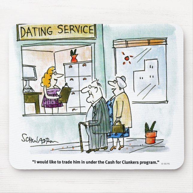 Cash for Clunkers Mouse Pad (Front)