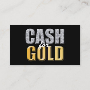 Cash for Gold Business Cards