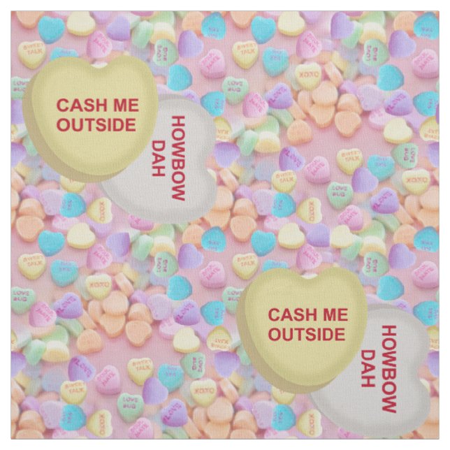 cash me outside fabric (Swatch)