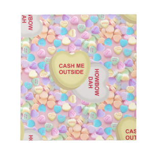 cash me outside notepad