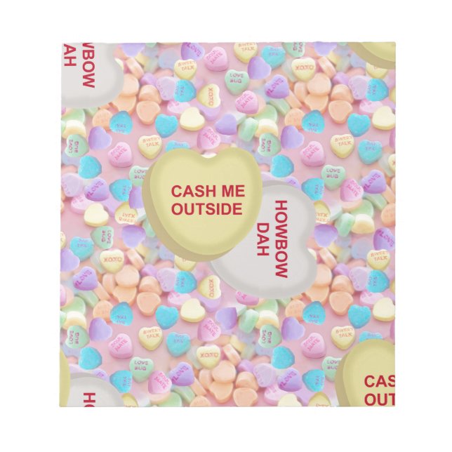 cash me outside notepad (Front)