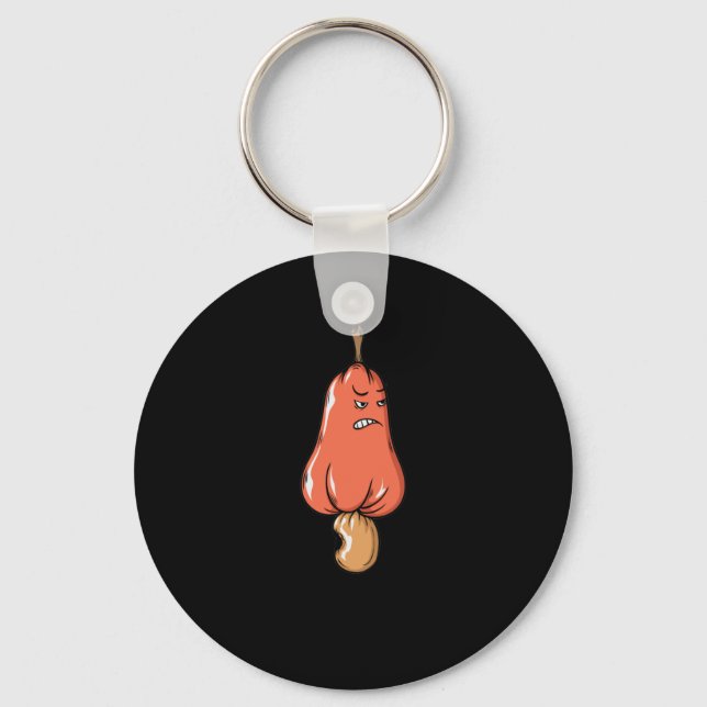 Cashewfrucht Cashewapfel Cashew Keychain (Front)