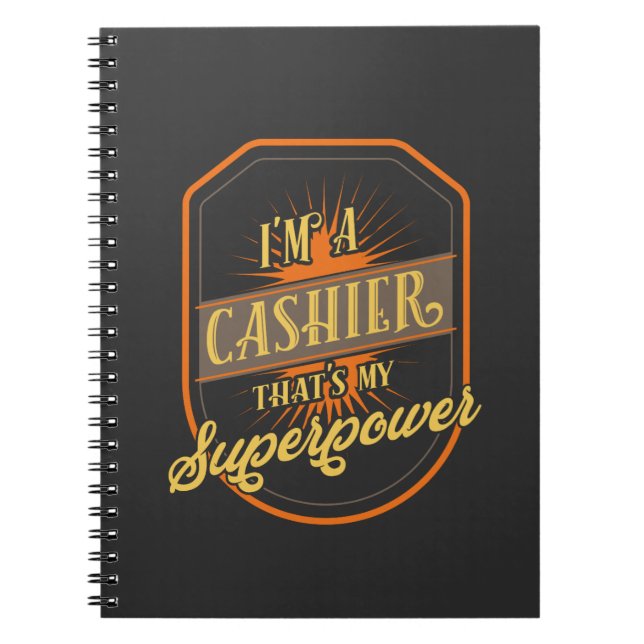 Cashier Notebook (Front)