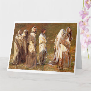 Cashmere,John Sargent 1908 Card