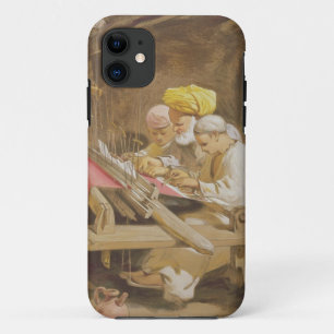 Cashmere Shawls: Weaving, 1863 (chromolitho) iPhone 11 Case