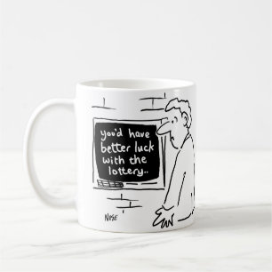 Cashpoint Machine Lottery Hint Coffee Mug