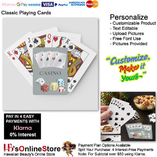 Casino Ace Dice Poker Chips Playing Cards 8