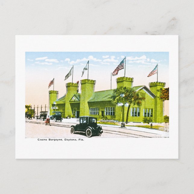 Casino Burgoyne, Daytona, Florida Postcard (Front)