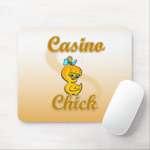 Casino Chick Mouse Pad