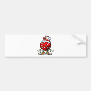 Casino Christmas Bumper Sticker