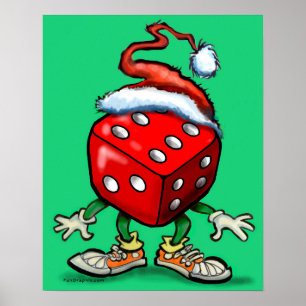 Casino Christmas Poster