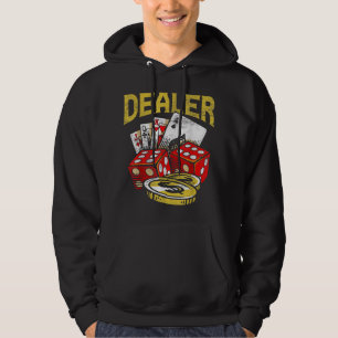 Casino Gambling Dealer Texas Holdem Poker Hoodie
