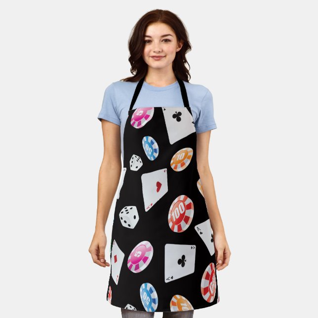Casino, Games accessories pattern 2 Apron (Worn)
