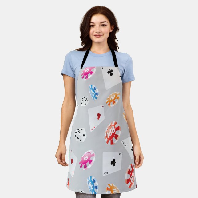 Casino, Games accessories pattern 8 Apron (Worn)