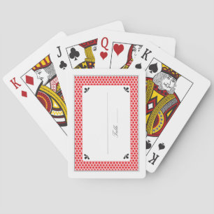 Casino Guest Table Escort Cards (52 Per Pack)