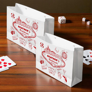 Casino Las Vegas Bachelorette Party Favours Large Gift Bag