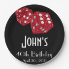 Casino Las Vegas Birthday Personalized Napkin