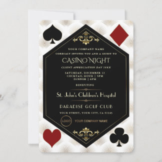 Casino Las Vegas Company Client Appreciation Day  Invitation