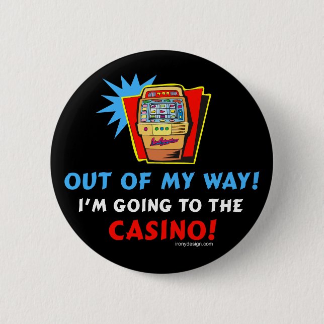 Casino Lovers 2 Inch Round Button (Front)