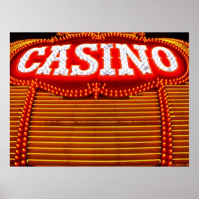 Casino Marquee in Carson City Poster (Front)
