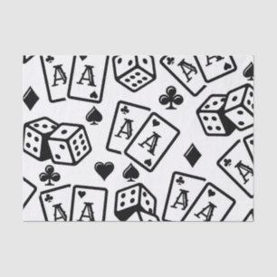 Casino Pattern Tissue Paper