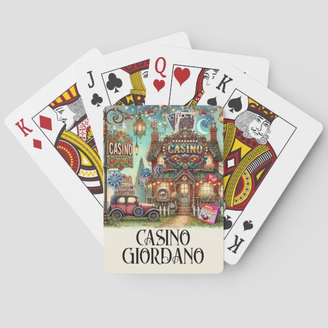 CASINO PLAYING CARDS (Back)