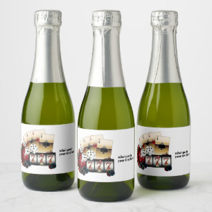 casino, poker, adult, wine,  wine label, sticker