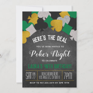 Casino Poker Invitation