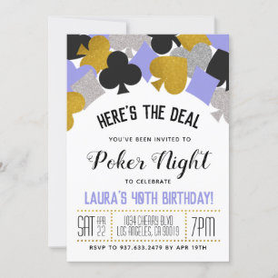 Casino Poker Invitation
