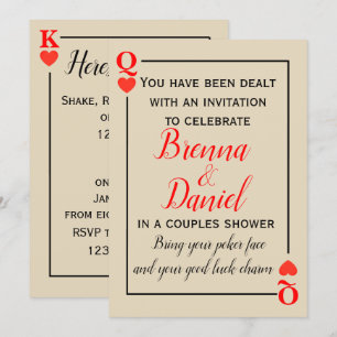 Casino Theme Invitation
