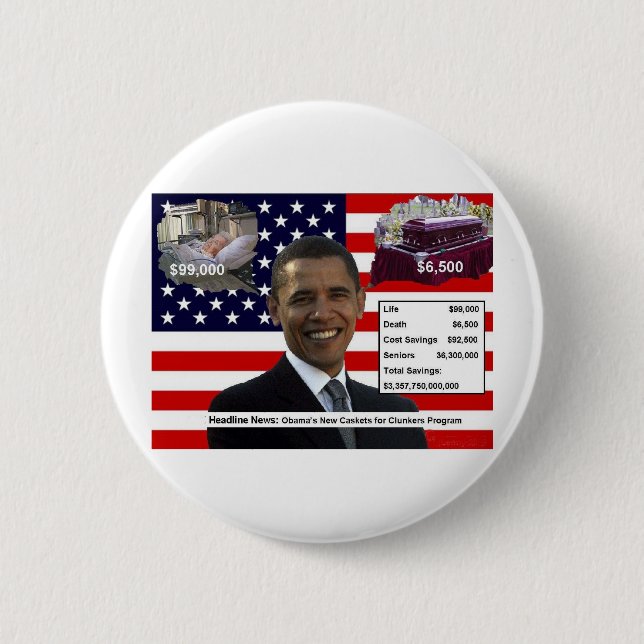 CASKETS for CLUNKERS 2 Inch Round Button (Front)