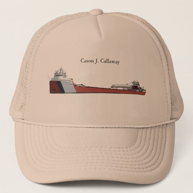 Cason J. Callaway trucker hat (Front)