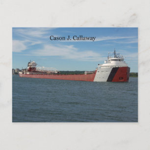 Cason J. Carte postale de rappel