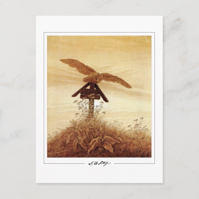 Caspar David Friedrich #131 - Fine Art Postcard (Front)