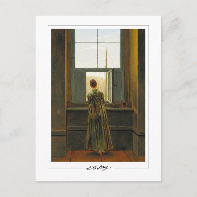 Caspar David Friedrich #1 - Fine Art Postcard (Front)