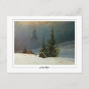 Caspar David Friedrich #23 - Carte postale d'art