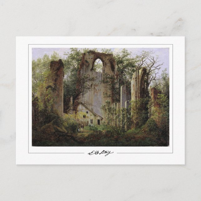 Caspar David Friedrich #93 - Carte postale Art (Devant)