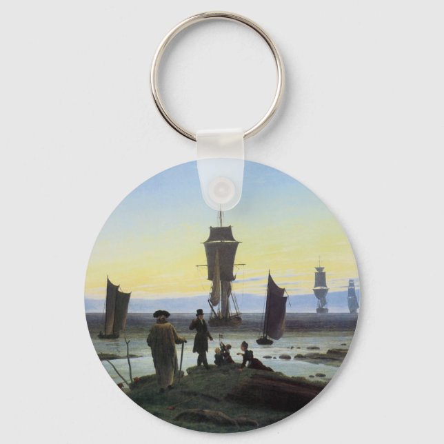 Caspar David Friedrich Stages Of Life Keychain (Front)