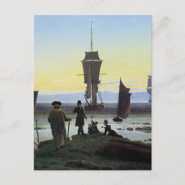 Caspar David Friedrich Stages Of Life Postcard (Front)