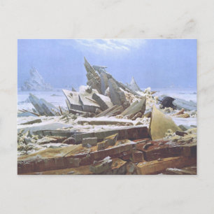Caspar David Friedrich - The Polar Sea Postcard