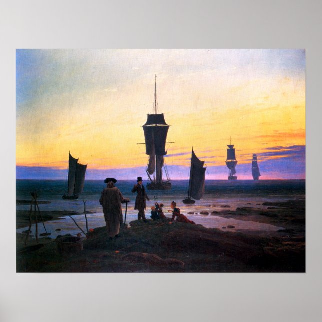 Caspar David Friedrich The Stages of Life Poster (Front)