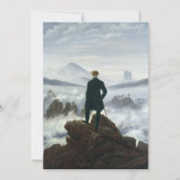 Caspar David Friedrich - Wanderer above the Sea
