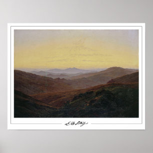 Caspar David Friedrich Zedign Art Poster #120